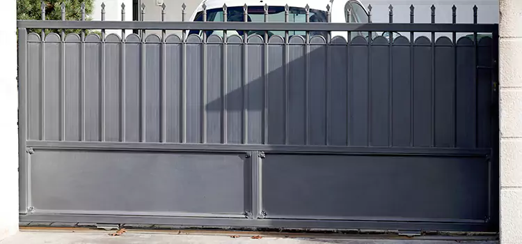 Metal Driveway Gate Installation Burton