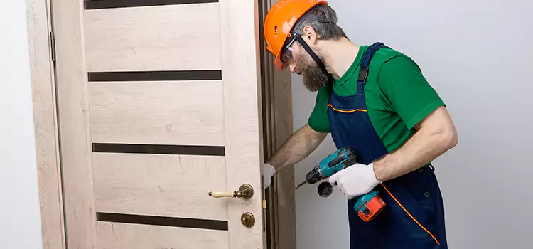 Replace Internal Door Handle with Lock Burton